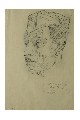;Ritratto di napoletano; china 08/02/42 cm 16.5x24.5