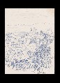 ;Paesaggio; 1967 disegno a penna 21x28 cm