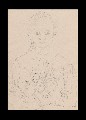 ;Ritratto di bambina; 1947 china 29.5x21.5 cm