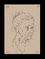 ;Ritratto della madre; matita 16.5x22 cm