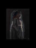 ;Donna in piedi; tempera 1957 cm 28x38