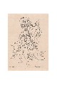 ;Flamenco; disegno a penna 1972 cm 15x21