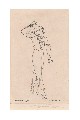 ;Flamenco; disegno a penna 1972 cm 14x24