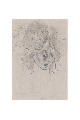 ;Musa della tempesta; matita 1975 cm 23.5x34.5