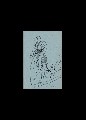 ;Tragedia dell\'Artiglio; disegno a penna 1930 11x17 cm