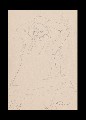 ;Bambina; 1947 matita 30x21.5 cm