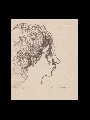 ;Ritratto di donna; pennarello 18.5x22.5 cm