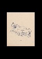;Studio per barca; 1945 penna 17.5x19 cm