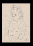 ;Ritratto; 1950 matita 21.5x30 cm