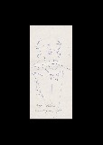 ;Uomo di mare; 1965 penna 10.5x23 cm