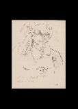 ;Ritratto di Anna; 1946 matita 17.5x22 cm
