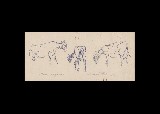 ;Studio di pecora; 1957 penna 21x10.5 cm