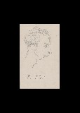 ;Ritratto; 1945 matita 12.5x20 cm
