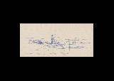 ;Pescatori in laguna; 1955 penna 22.5x10 cm