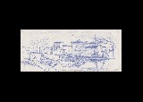 ;Darsena viareggina; 1945 penna 25x10.5 cm