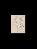 ;Ritratto; 1950 matita 15.5x20 cm