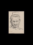 ;Ritratto di commilitone; 1941 carboncino 20x29.5 cm